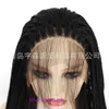 Popular Doll Hair 3-Strand Braided Wig Chemical Fiber 13 * 4 Front Lace Dirty Headband