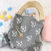 set coperte per bambini involuta sondaggio di cotone morbido grazioso cavallo a dondolo a maglia neonati bebes passeggini biancheria da letto coperte per dormire