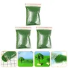 Dekorativa blommor 3 väskor Fake Lawn Material Artifical Moss Tree Scene Building Model Realistic Powder Soenery Basing Artificial For