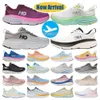 2024 Hokka Shoes One Bondi 8 Running Shoes Womens Platform Sneakers Hokah Shoes Clifton 9 Men Blakc White Harbour Mens Women Trainers Runnners 36-45