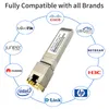 10 Go de SFP à RJ45 Module de récepteur SFP-10G-T 10GBASE-TX RJ45 Copper 30m pour Cisco / Mikrotik / Netgear / TP-link Fiber Optical Interrupteur