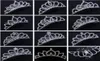 Shining Rhinestone Crown Girls039 Bruid Tiaras Fashion Crowns Hair Combs Bridal Headpieces Accessoires Party Haar sieraden voor W3221342