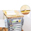 Racks New Desk Fashion Oxford Cloth Adjustable Organizer Multifunctional Hanging Type Student Book Storage Bag Container Saving Space