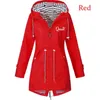 Women's Jackets Women Outdoor Waterproof Rain Jacket Casual Loose Hooded Windproof Windbreaker Climbing Coat For All Seasons Plus Size