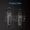 Clippers Kemei 콤보 헤어 클리퍼 아연 합금 하우징 헤어 수염 트리머 프로페셔널 정밀 Haitcut Machine 충전 가능