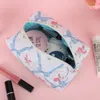 Cosmetic Bags Women's Aesthetic Bag Bow Rose Pattern Storage Ladies Polyester Cotton Travel Wash Clutch Skincare Makeup Pouch