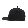 Ball Caps 2024 Arrivo Unisex Horns Snapback Cappello da baseball Cappello regolabile Cappelli hip hop di cotone Fashi