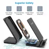 Laddare 40W Wireless Charger Stand Fast Charging Dock Station för iPhone 13 12 11 Pro X Xs Max XR Samsung S20 S10 Xiaomi Telefonhållare