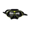 Diving mask Plastic-alloy frame scuba equipment snorkeling goggles Tempered glass 240418