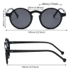 Sunglasses Retro Round Sunglasses for Women Brand Designer Vintage Small Frame Sun Glasses Fashion Korean Style Eyewear UV400