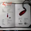 Halsband 170ct 19*80mm Big Size Waterdrop Artifical Lab Created Red Ruby Pendant Halsbandsmycken