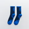 Herrensocken 1 Paar Mann Mode Herbst Winter Sohle Schleife Schweiß Sportarten resistent verstärkte Anti -Slip -Nicht -Kompression Sox