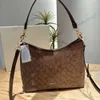 Novo designer Laurel ombro bolsa de moda bola hobo women saco crossbody luxury cc bolsa vintage com flowere clássico saco feminino bolsa mensageira 240423