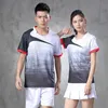 Fans Tops Tees Neu 2020 Tennis T-Shirt Männer/Frauen Badminton Sport Shirt Tennis Shirts Tischtennis T-Shirtquick Trockenes Spiel Training T-Shirts Y240423