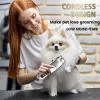 Clippers Professional Dog Hair Clipper All Metal Rechargeable Pet Trimmer Cat Shaver Cutting Machine Puppy Grooming Haircut Low Noice