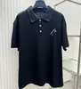 Men's Plus Tees Polos 2024SS 100 Coton Mens Golf Polo Polo Vier