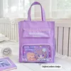Storage Bags Children Handbag Large Opening Multicolor Cute Style Kids Tote Bag Oxford Cloth Student Dorm Accessory