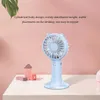 Andere apparaten Portable Portable Fan Kleine koelventilator USB Laad Fan Wimelash Silent Cooler Portable Fan Mini USB Laad Desktop Fan J240423