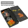 Accessories Carp Fishing Multi Tackle Box With 10pcs Rig Pins Strong Plastic Store Your Smaller Items As Bait Screw,Swivels And Beads Access