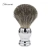 Brush pure Badger high quality Hair shaving brush with metal Handle Shaving Brush for shave barber tool