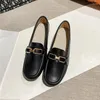 Casual Shoes 2024 Traf Bare Foot Ladies Genuine Leather Moccasin Mujer Antiskid Soft Flats Women Driving Loafers Daily Work