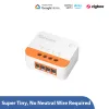 Kontrola Sonoff ZBMINI L2 Zigbee Mini Switch Brak przewodu neutralnego Wymagane Zigbee 3.0 Smart Switch za pośrednictwem Ewelink Zigbee Bridge Zigbee Donlge E