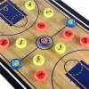 Basketball Professional Basketball Coaching Board Coachs Clipboard Dry Erase Marker Basketball Tactical Board