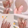 2024 NIEUWE 13 PCS/Lot Make -upborstels Set Eye Shadow Foundation Women Cosmetic Powder Blush Mending Beauty Make -Up Tool Cosmetische make -upborstel