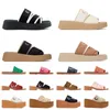 Luxury Designer Women Chloe Sandals Woody Flat Mules Slides Mila Platform Cloud Bottom Slippers Denim Linen Heels【code ：L】Espadrille Wedge Sliders