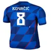 24 25 Euro Cup Kroatië voetballen Jerseys Modric 2024 2025 Brekalo Perisic voetbalshirt Brozovic Rebic Jersey Fans Player National Team Home 3204