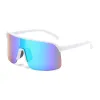 Solglasögon överdimensionerade sportcykling Solglasögon Män trend Half Frame Road Bicycle Solwear Outdoor Windproof Sports Riding Shade Sun Glasses