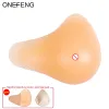 Enhancer Onefeng Neues Design Atmungsaktives gefälschter Silikon Brust Form Künstlicher Boob -Prothese für Frauen Mastektomie 180600G/PC