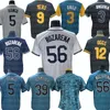 Unisex 2024 Polyester Baseball Jerseys breathable Custom longoria myers boggs kiermaier franco arozarena size S-4XL