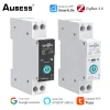 Control Tuya ZigBee Smart Switch Circuit Breaker With Metering 1P 63A DIN Rail For Home Smart Home Smart Life/Tuya Smart App Control