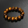 Pulseira original Bracelets de olho de raio -de -relâmpago Men 420mm Minchas de pedra de energia natural de 420 mm Reiki Bracelets de cura para mulheres pulseras de jóias