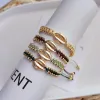 Strands KKBEAD Handmade Braided Bracelets for Women Gold Plated Beads Woven Thread Shell Bracelet Jewelry Accessories Pulseras Mujer