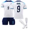 Soccer Men's 2223 England World Cup Jersey 9 Kane 10 Stirling 19 Mount Kit