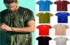 Men Summer Mens TShirt European Style Velvet Tshirt Round Neck Cotton Short Sleeves Male and Female Tshirts8479295