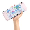 Casos para Nintendo Switch Caso NS Acessorie Kawaii Joycon Protective Case Antifall Hard Shell para Switch OLED Portable Console Game