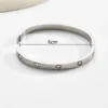 Designer Versatile Titanium Steel Carter Same Style Internet Celebrity Bracelet Male and Female Couple Stainless Exquisite XX0C