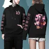 Hoodies masculinos Anime para homens mulheres Spring Fall Fleece Filed Capuz Sweetshirts