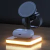 Chargers 4 in 1 Wireless Station Fast Charger LED Night Light for iPhone 12 13 Airpods 3 2 Pro iWatch Compatible with Magsafe Case