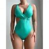 Menas de banho feminina S - XL Corte assimétrico V Women Women One Piece Fêmea Monokini de Monokini Monokini Monokiny Swim V5546