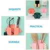 Storage Bags 8 Pcs Crab Remote Holder Wall Mount Phone Charging Nightstand Table Holders Kitchen Cell Supplies Hanger Office Bracket