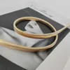 Ceinture de chaîne de taille à la mode courroie de chaîne dorée femme taille robe élastique ceinture femme argent métal ceinture féminine luxe y2k accessoires y240422