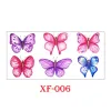 Tattoos 1 Pc Butterfly 3D Temporary Tattoo Sticker For Women Girls Body Art Flash Tattoo Stickers Waterproof Longlasting Tatoo Sticker