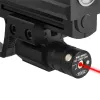 Optique Tactical Red Green Dot Laser Scope Scope 11 mm 20 mm Ajustement Picatinny Rail Montant Pistolet AirSoft Laser avec batteries