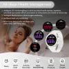 Horloges 2024 New Fashion Women Smart Watch ECG + PPG HEALTH SUCHERINGS GAMESSE CAUSTUMAGE HD BLUETOOTH CALLAGE SPORTS SMARTWATCH LADES