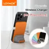 Laders Wireless Charger Magnetic draadloze laadstandaard voor MagSafe iPhone 15/14/13/12 Pro Max/Pro/Mini Magnetic Desktop -telefoons Stand