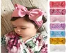 Big Bowknot Soft Nylon Nexh Baby Turban Birthday Girl Kids Case Hand Abbraccio Bambini Banda per capelli Red Canda.